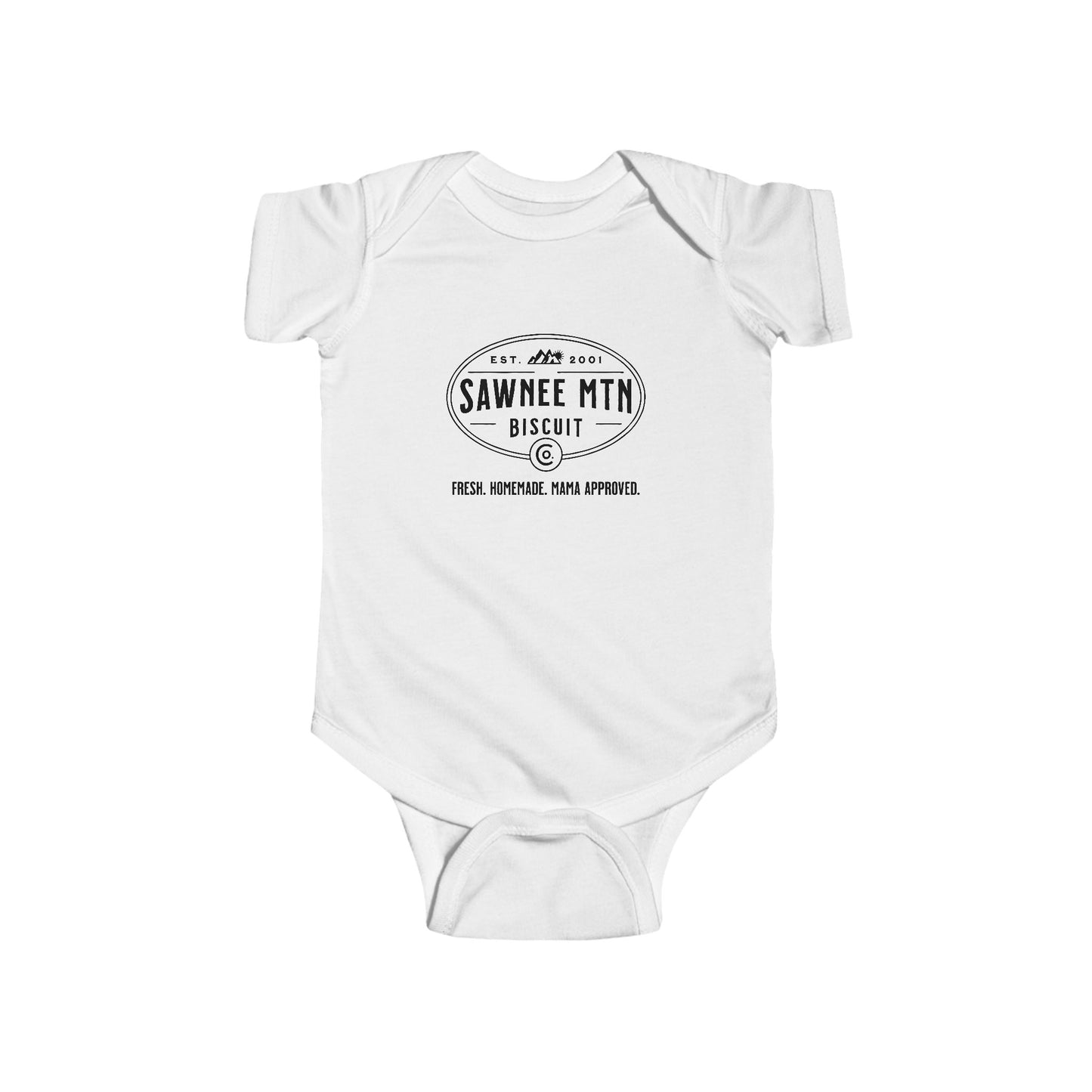 SMBC Black Logo - Infant Fine Jersey Bodysuit